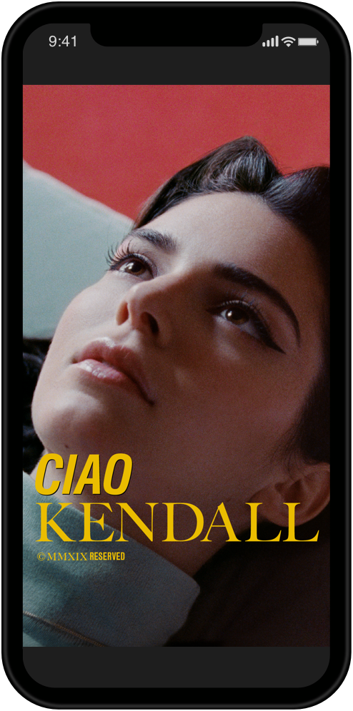 Ciao Kendall
